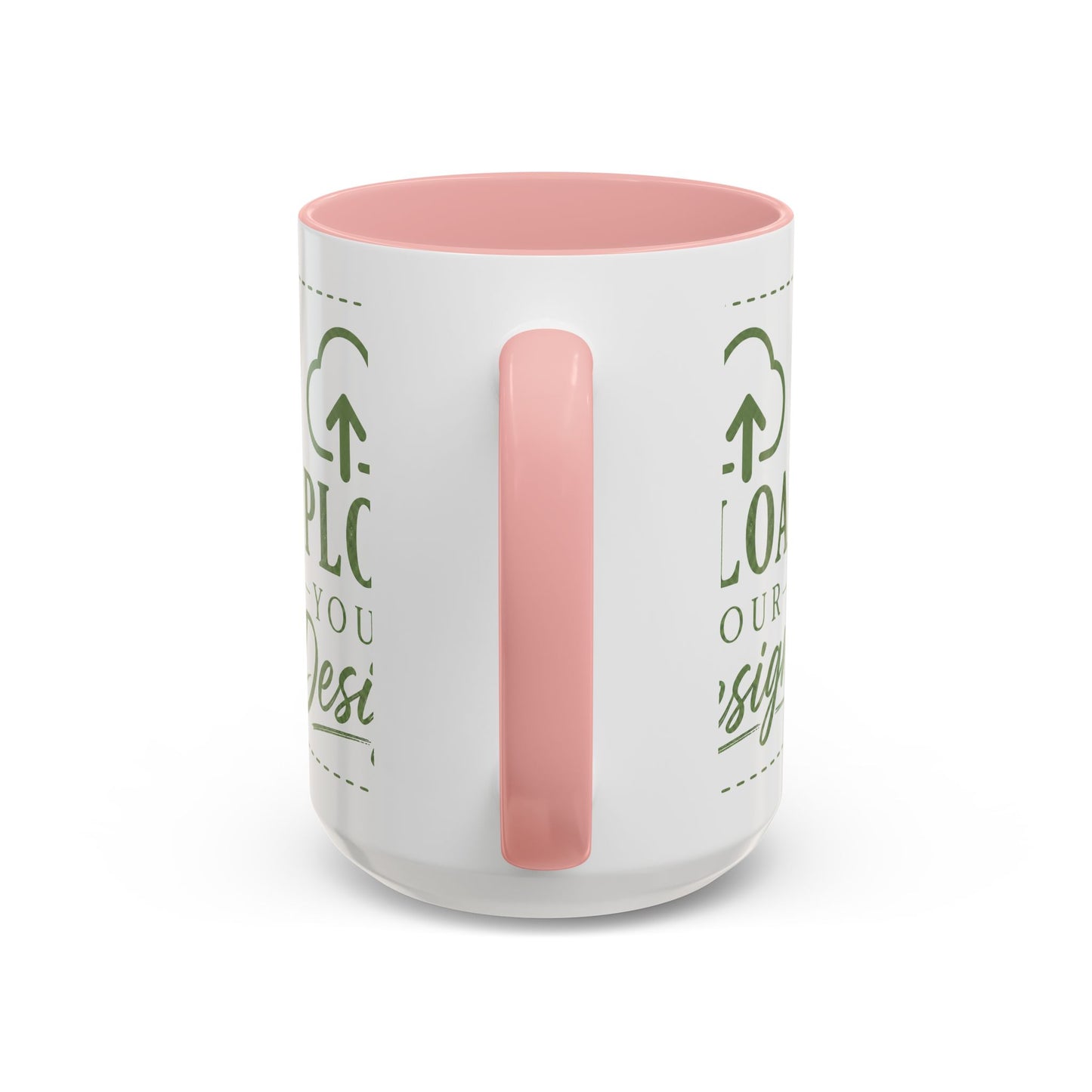 Custom Accent Coffee Mug – Custom Upload Design Ceramic Mug (11oz & 15oz)