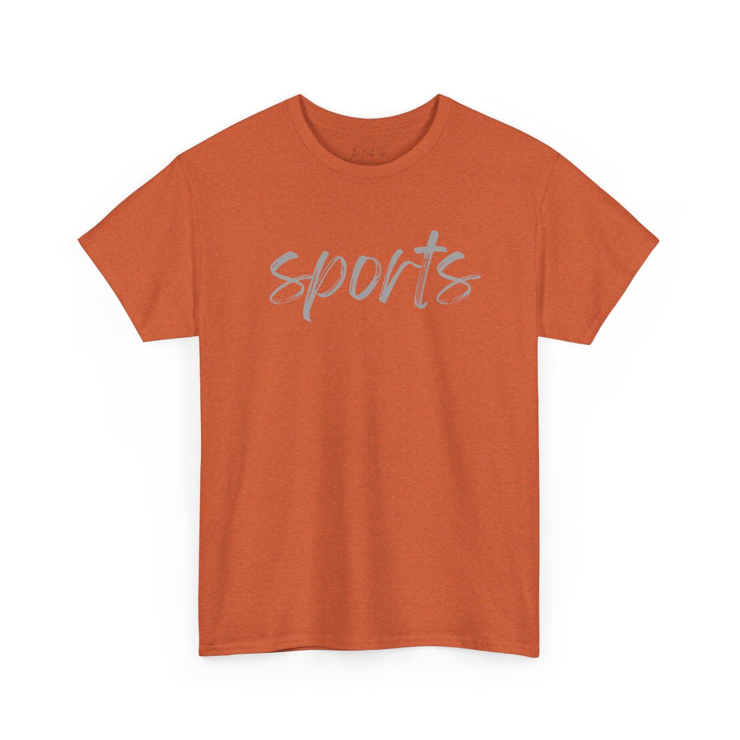 Sports- Grey Text Tee