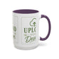 Custom Accent Coffee Mug – Custom Upload Design Ceramic Mug (11oz & 15oz)