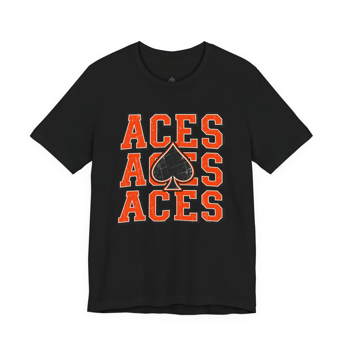 Amanda-Clearcreek Aces Stacked Adult Tee