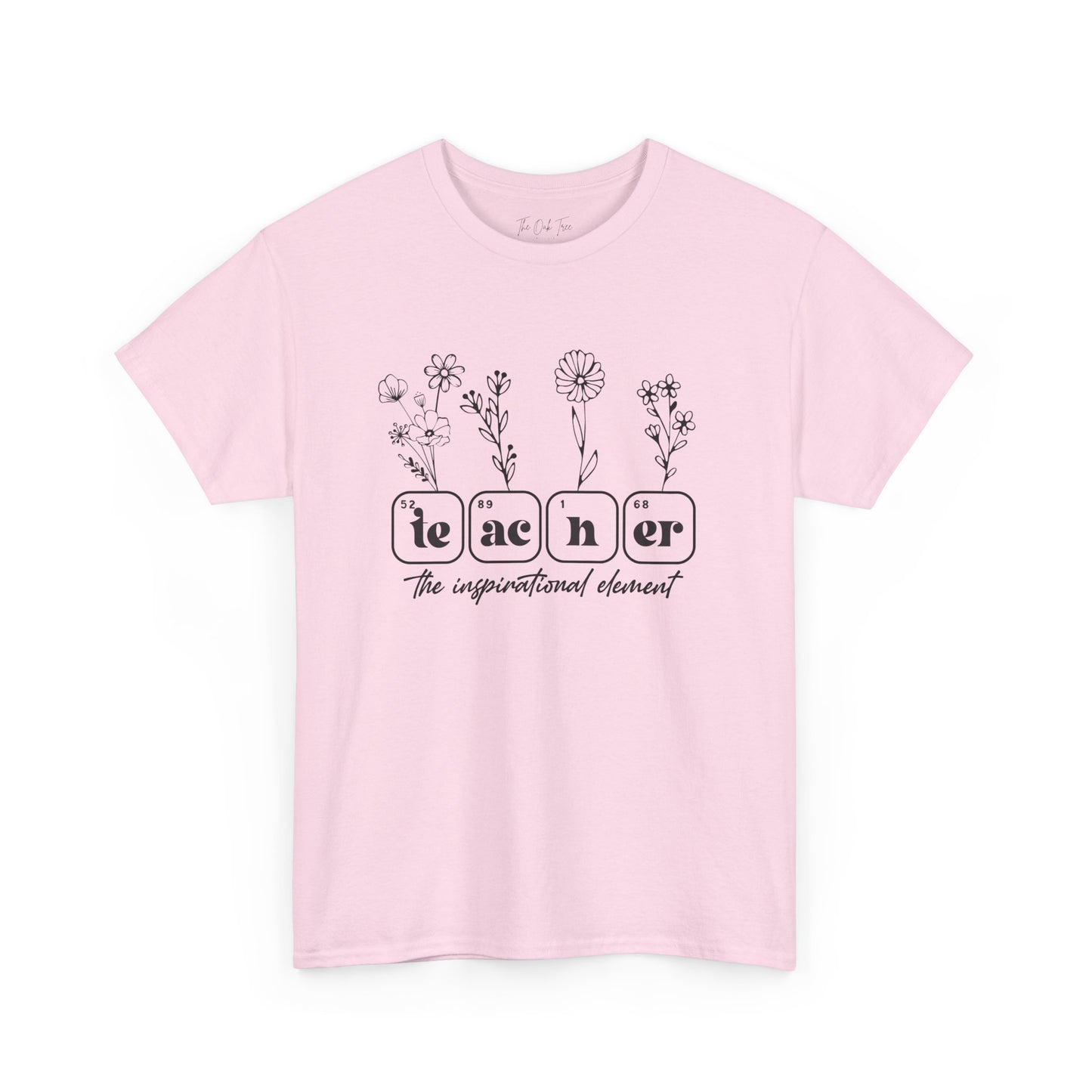 Teacher The Inspirational Element Unisex Heavy Cotton Tee