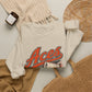 Amanda-Clearcreek Aces Vintage Card Crewneck Sweatshirt
