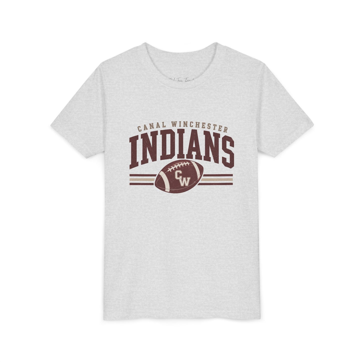 Youth Tee - Canal Winchester Indians Football Tee