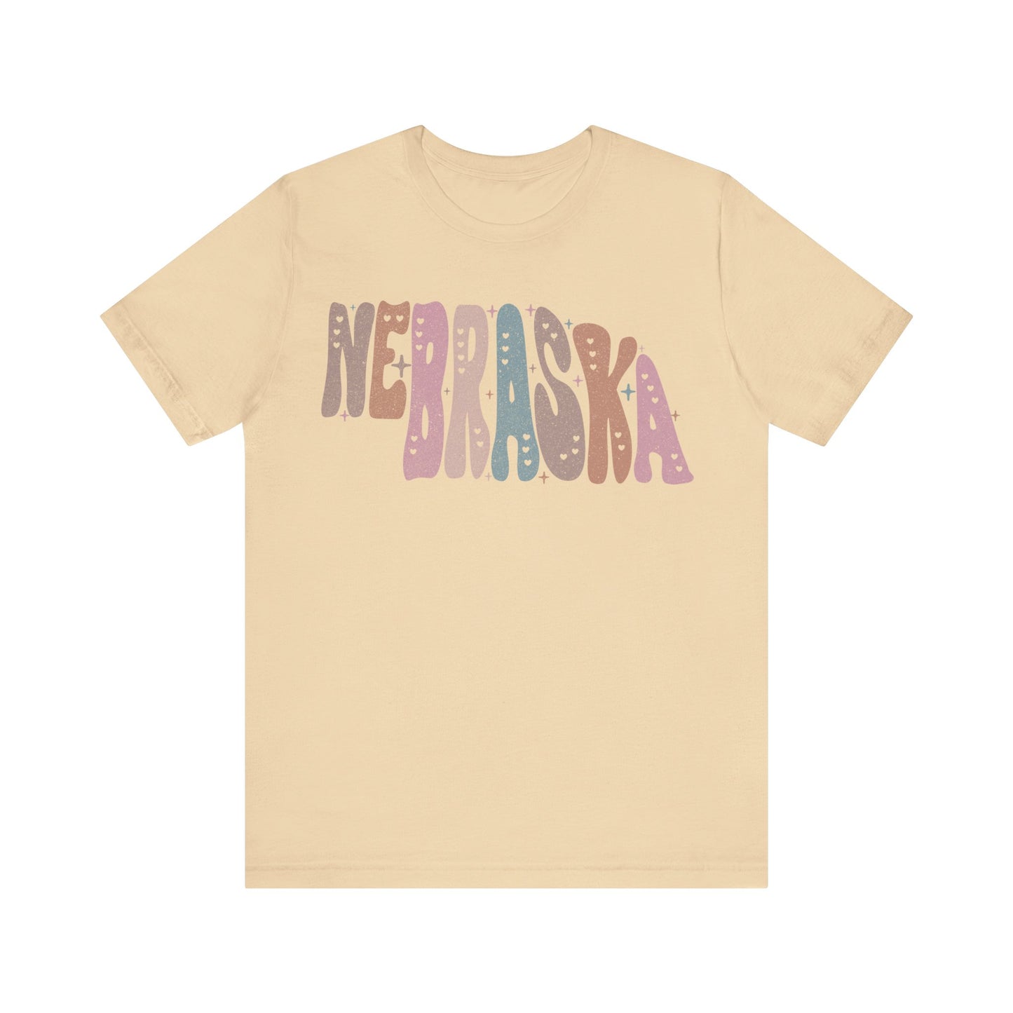 Nebraska State Tee Unisex Jersey Short Sleeve Tee