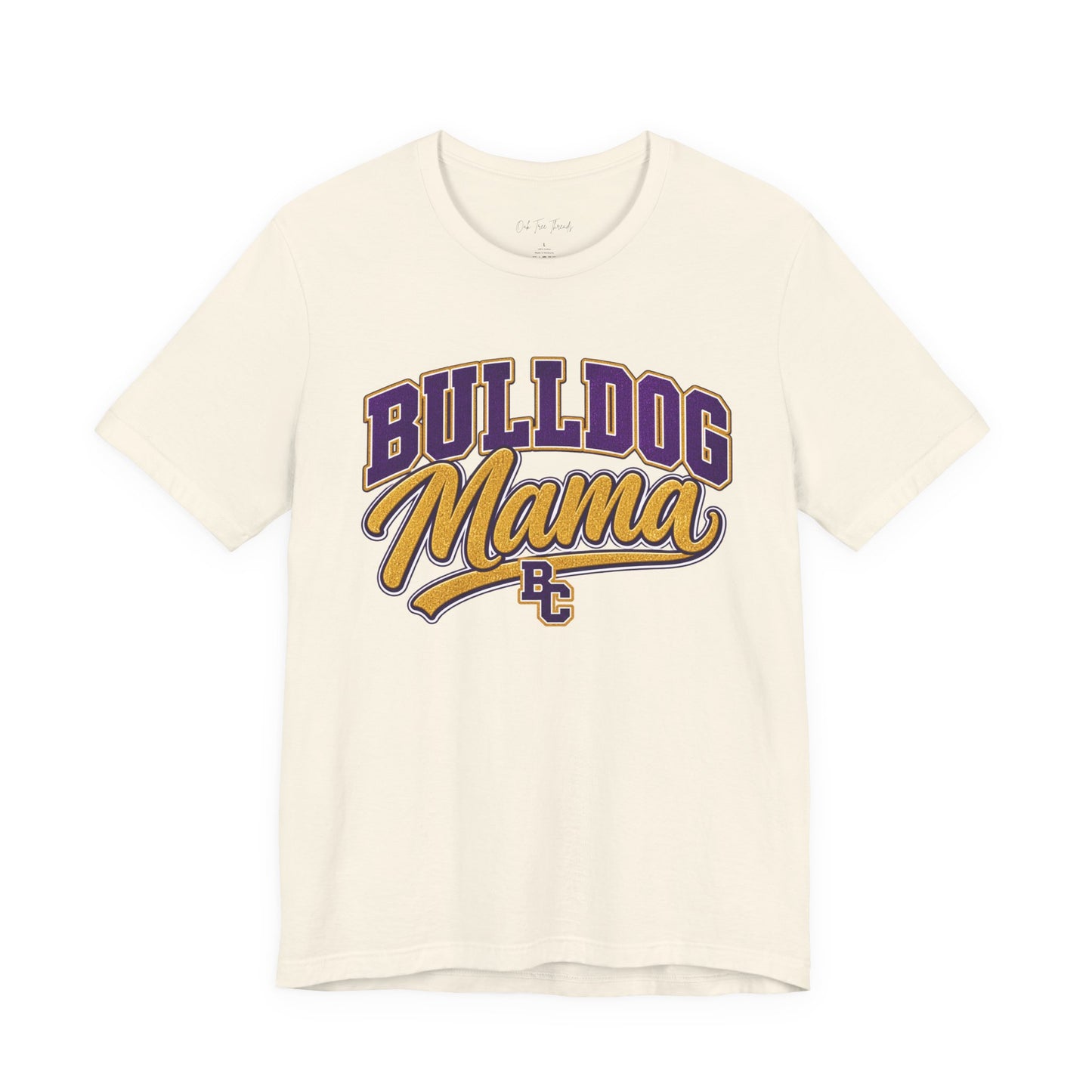 Bulldog Mama T-Shirt — Proud Team Mom Graphic Tee