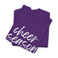 Cheer Season- White Text Tee