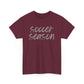Soccer Season- Grey Text Tee