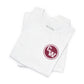 CW Circle Logo T‑Shirt – Maroon Chest Emblem Tee