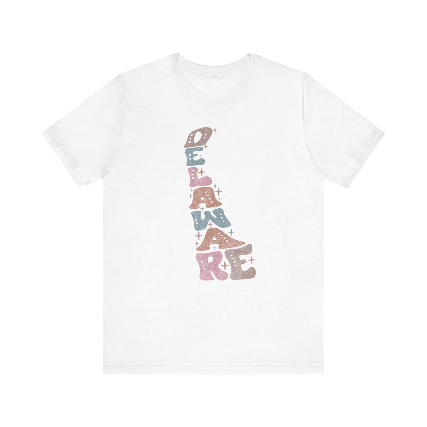 Delaware State Tee Unisex Jersey Short Sleeve Tee