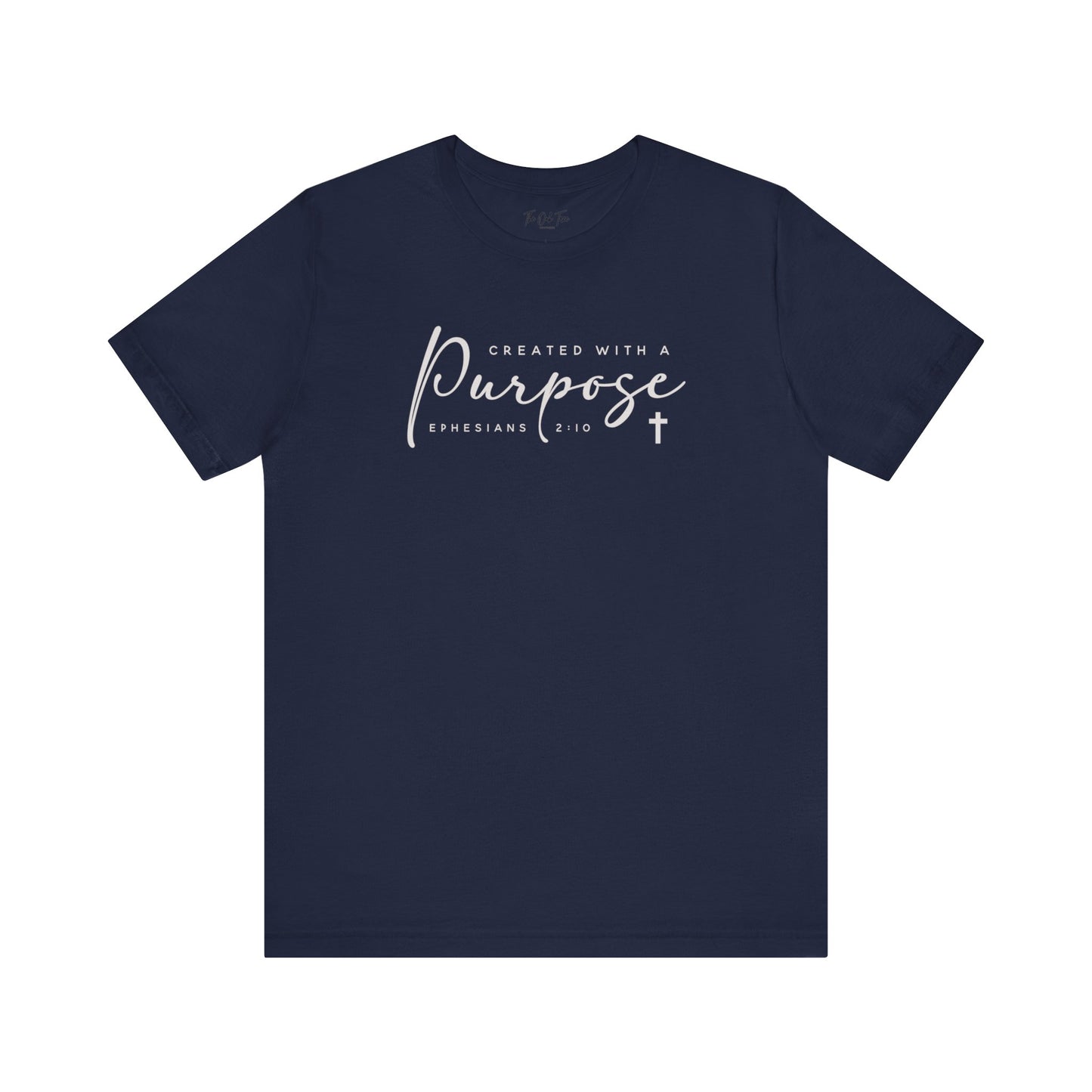 Created With a Purpose Unisex Jersey Short Sleeve Tee