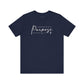 Created With a Purpose Unisex Jersey Short Sleeve Tee
