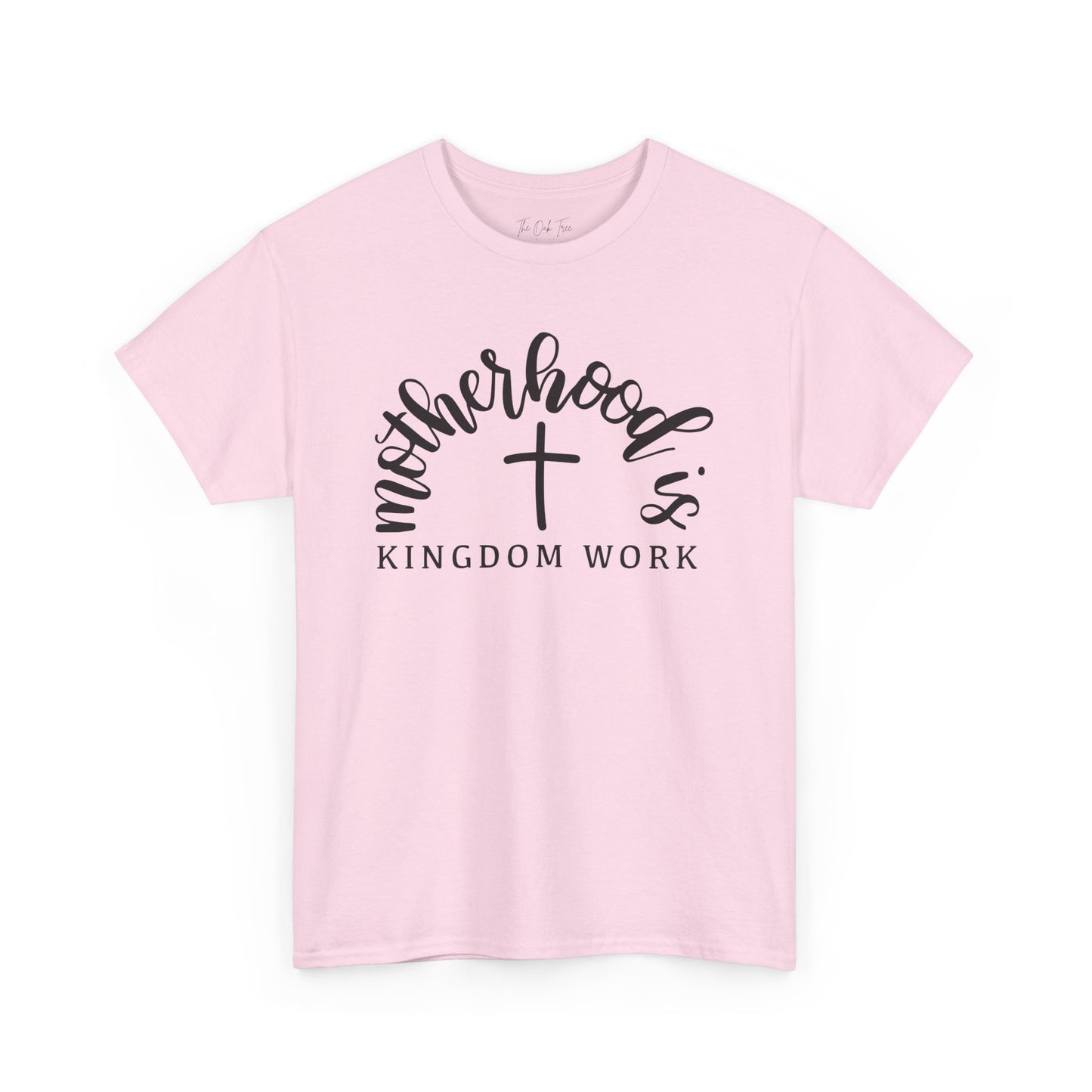 Motherhood is Kingdom Work Unisex Heavy Cotton Tee