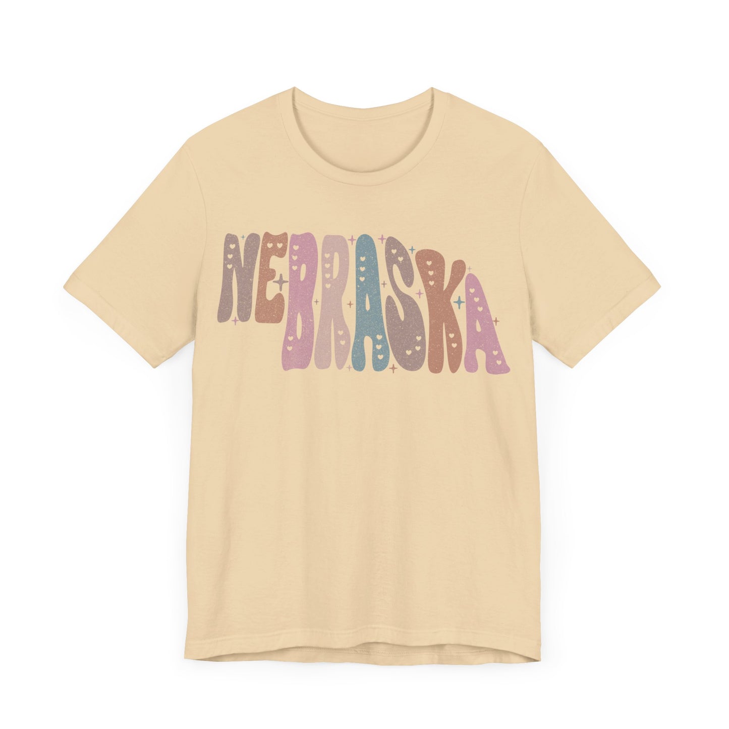 Nebraska State Tee Unisex Jersey Short Sleeve Tee