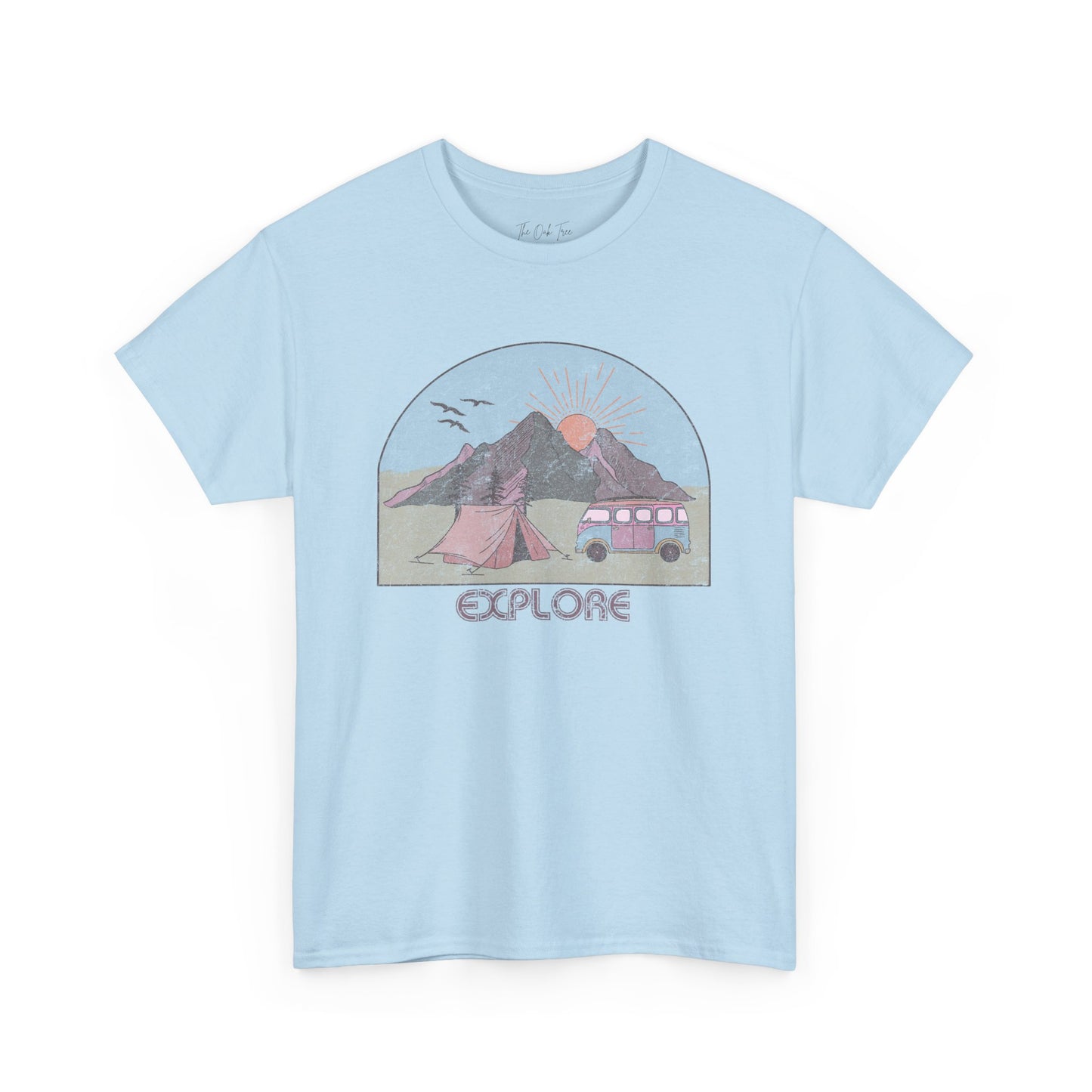 Explore Unisex Heavy Cotton Tee