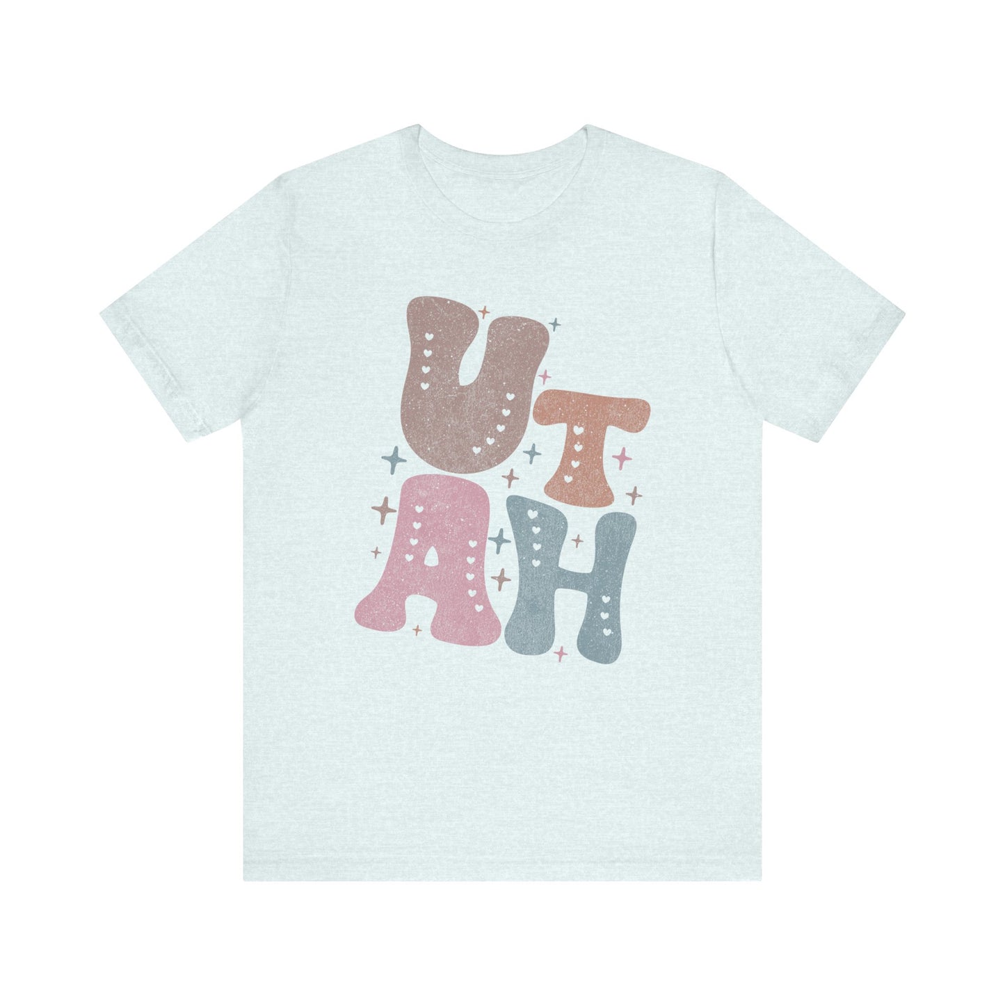 Utah State Tee Unisex Jersey Short Sleeve Tee