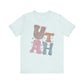 Utah State Tee Unisex Jersey Short Sleeve Tee