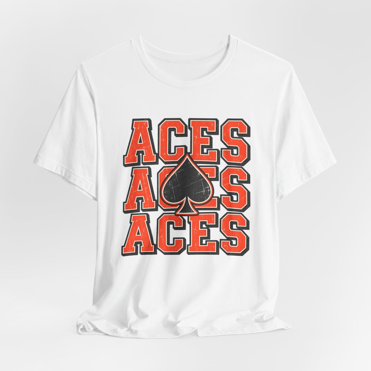 Amanda-Clearcreek Aces Stacked Adult Tee