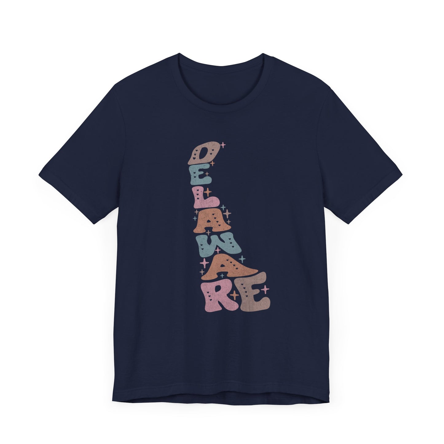 Delaware State Tee Unisex Jersey Short Sleeve Tee