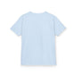 Kids Football & Bows T‑Shirt — Cute Gridiron Pattern for Girls, Youth Game Day Tee