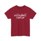 Volleyball Season- White Text Tee