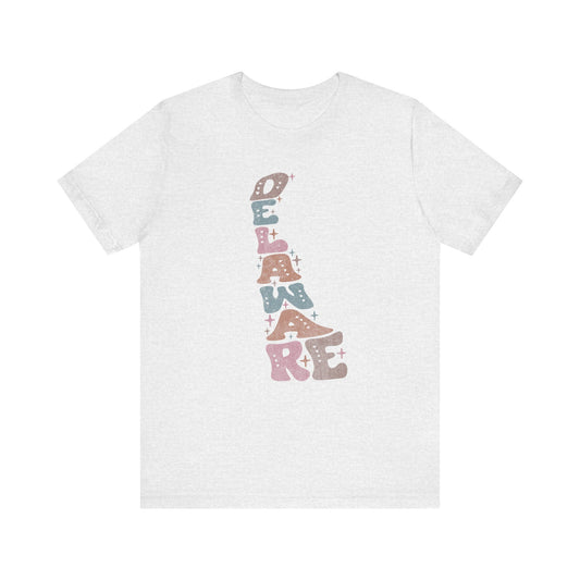 Delaware State Tee Unisex Jersey Short Sleeve Tee