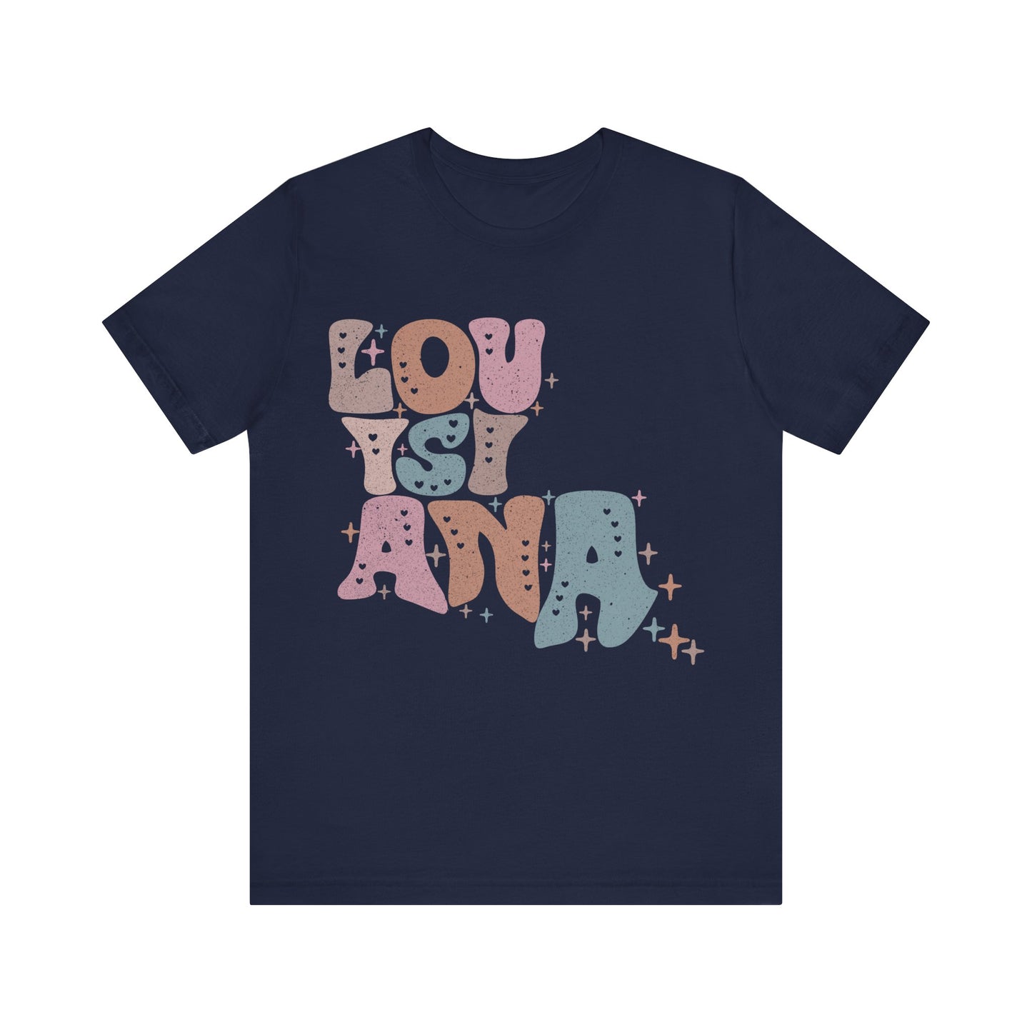 Louisiana State Tee Unisex Jersey Short Sleeve Tee