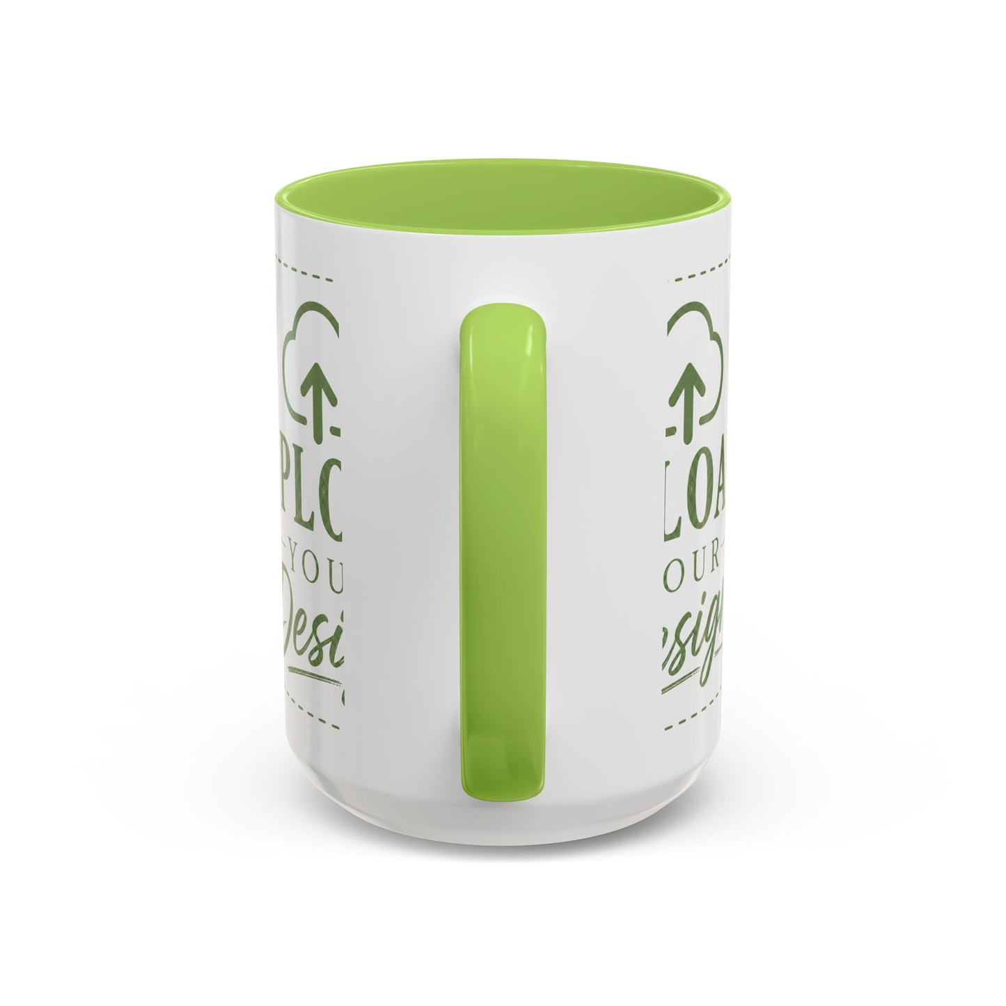 Custom Accent Coffee Mug – Custom Upload Design Ceramic Mug (11oz & 15oz)