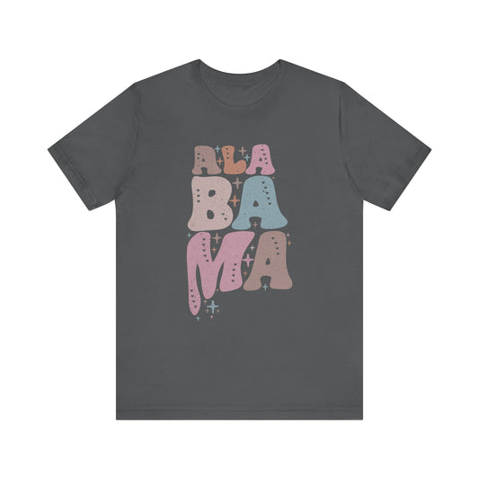 Alabama State Tee Unisex Jersey Short Sleeve Tee