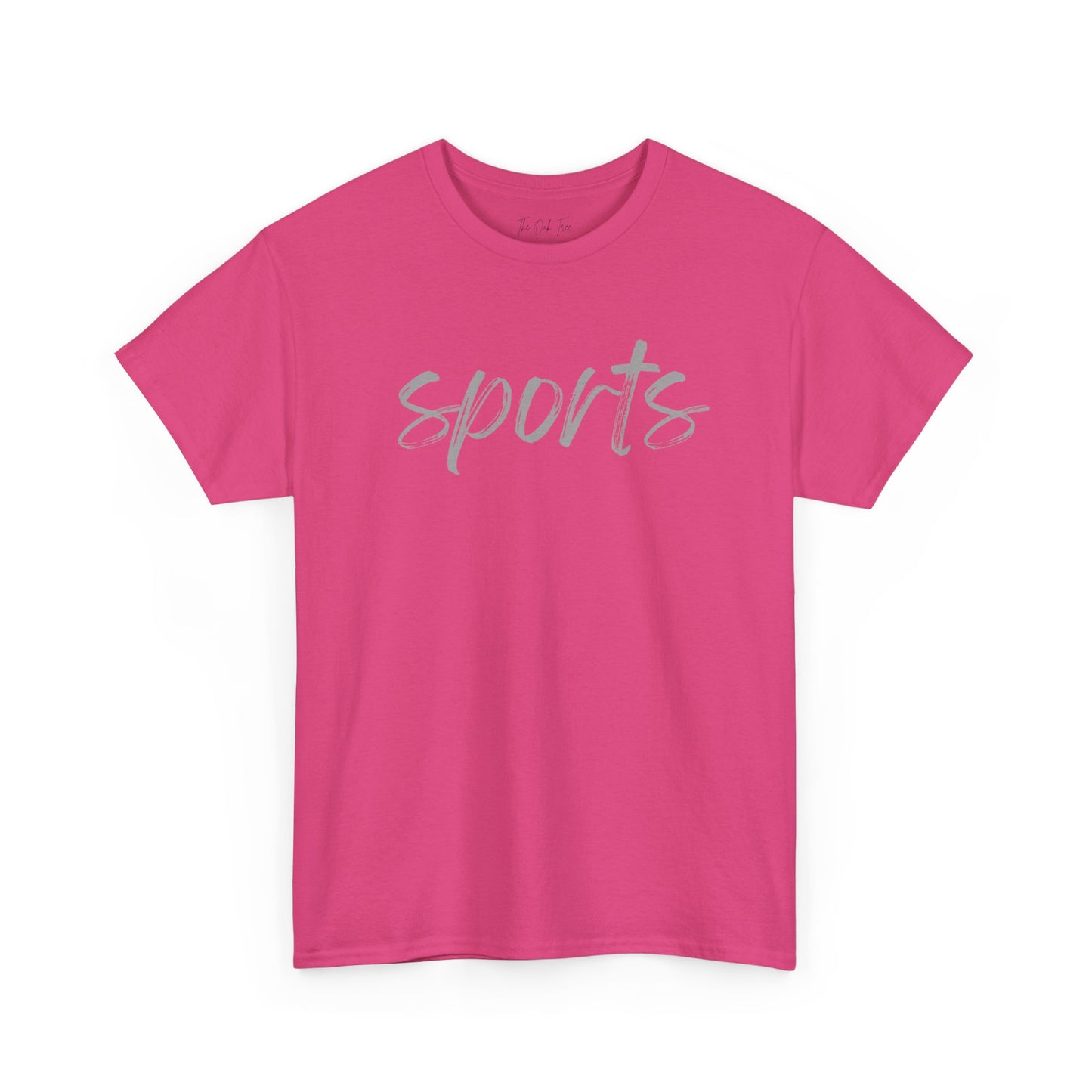 Sports- Grey Text Tee