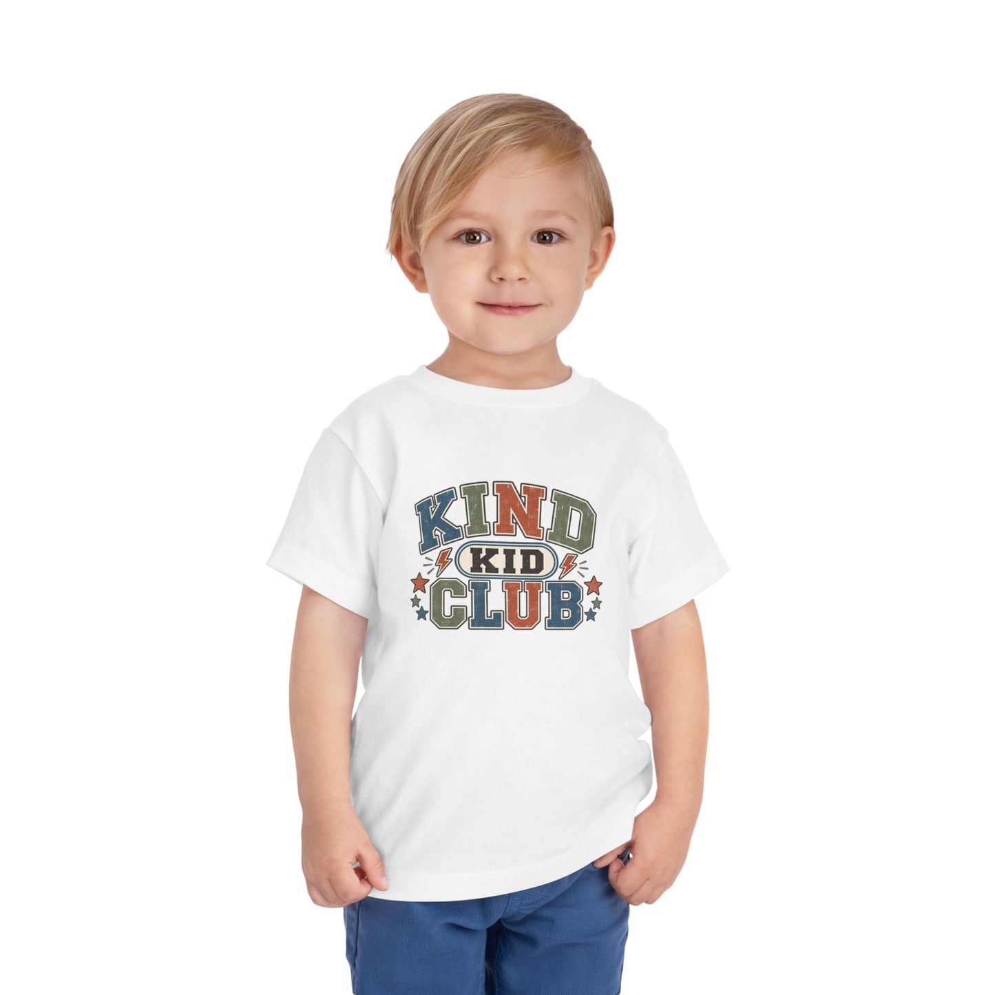 Kind Kid Club Toddler Tee — Retro Vintage Children's Shirt