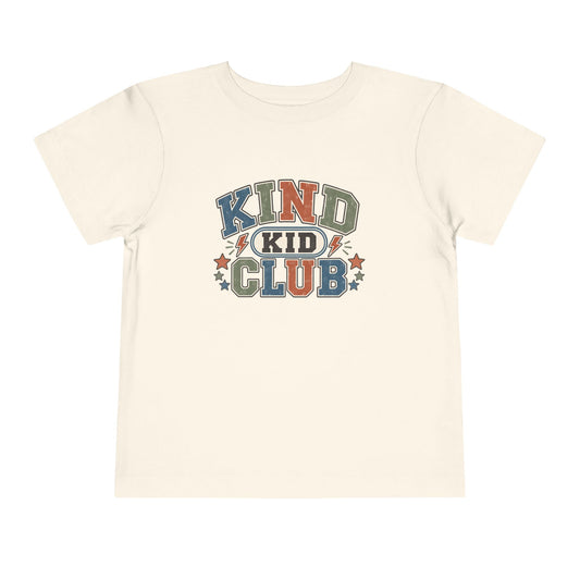 Kind Kid Club Toddler Tee — Retro Vintage Children's Shirt