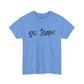 Go Team- Black Text Tee