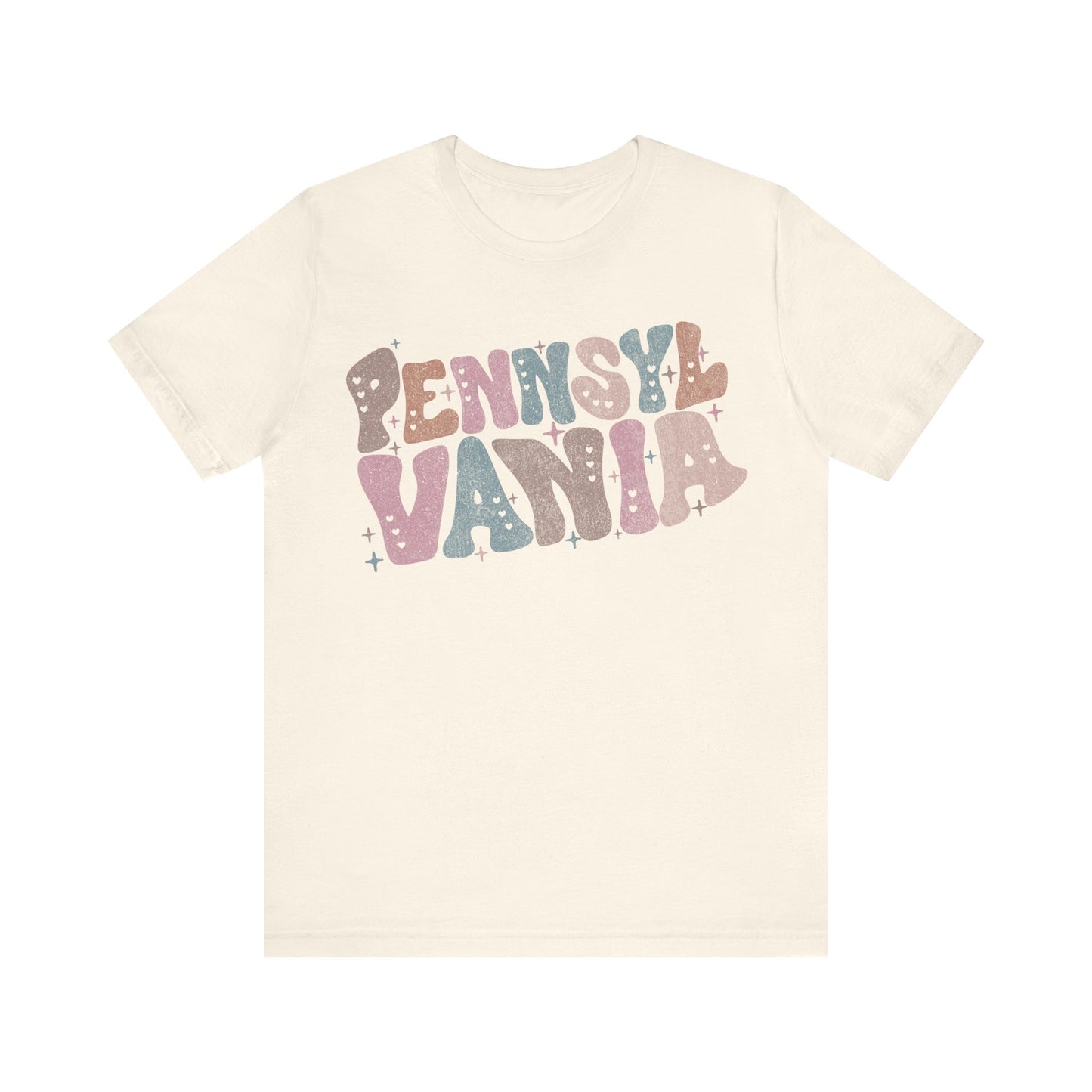 Pennsylvania State Tee Unisex Jersey Short Sleeve Tee