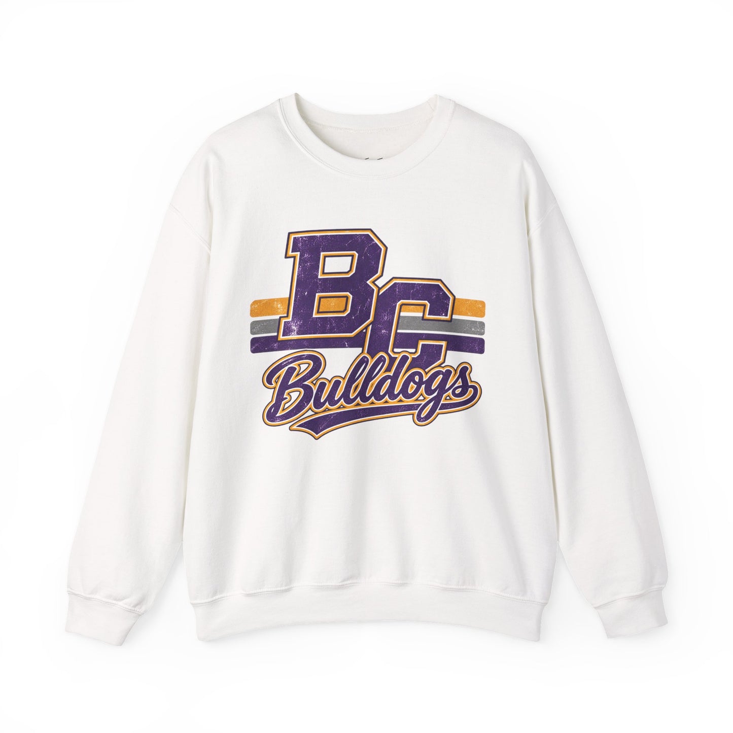 Bloom-Carroll Bulldogs Retro Crewneck Sweatshirt