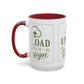 Custom Accent Coffee Mug – Custom Upload Design Ceramic Mug (11oz & 15oz)
