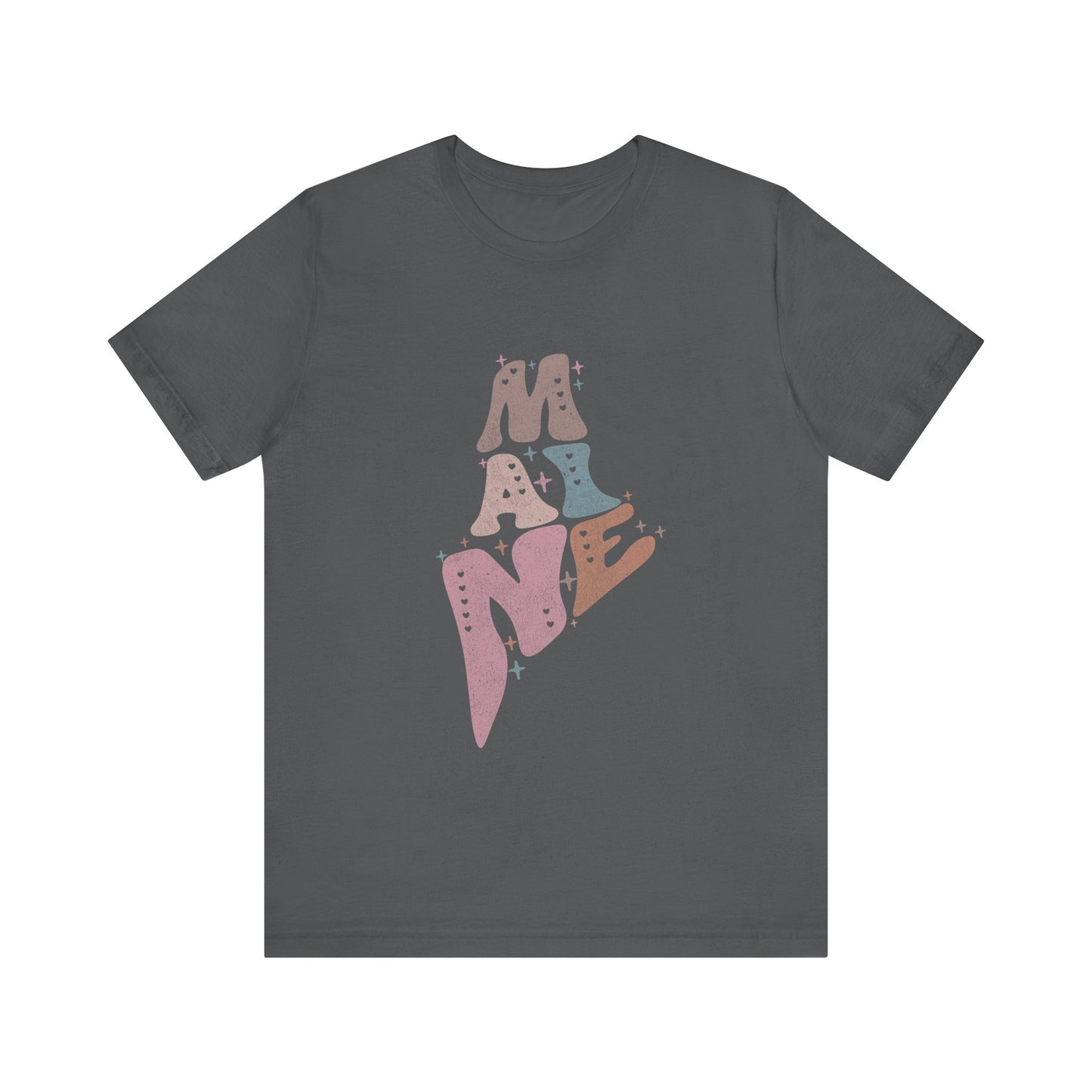 Maine State Tee Unisex Jersey Short Sleeve Tee