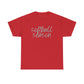 Softball Season- Grey Text Tee