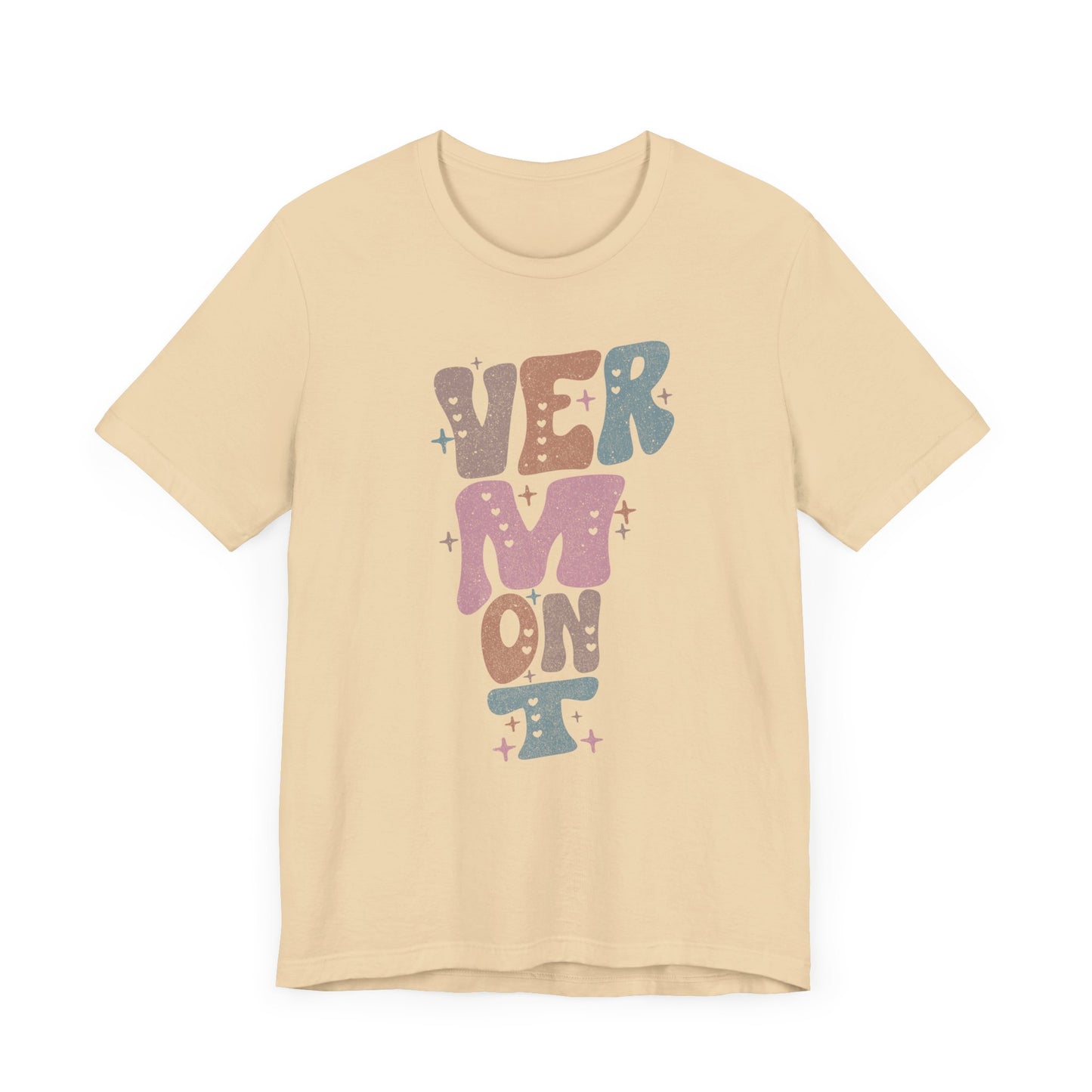 Vermont State Tee Unisex Jersey Short Sleeve Tee