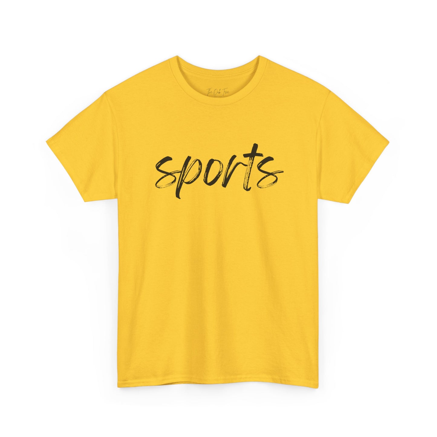 Sports- Black Text Tee