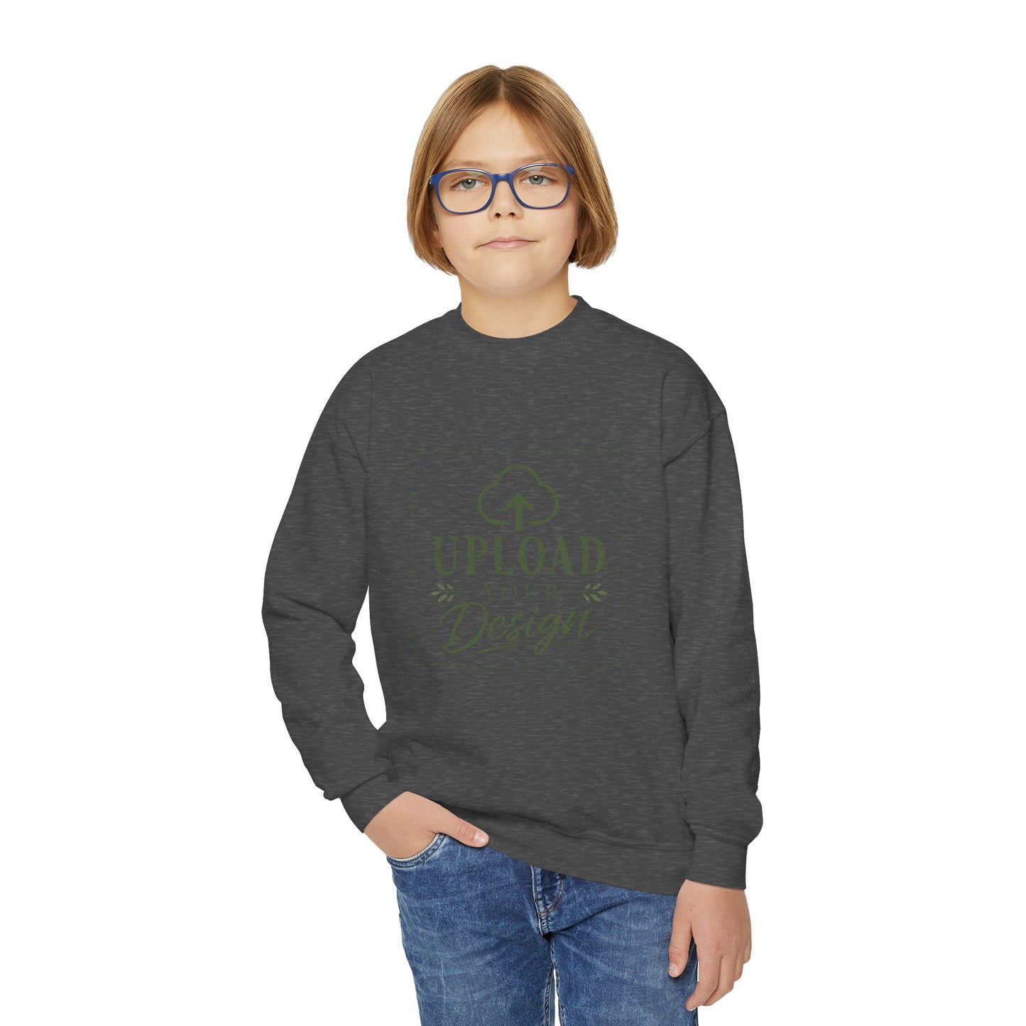 Custom Youth Sweatshirt – Upload Your Own Design