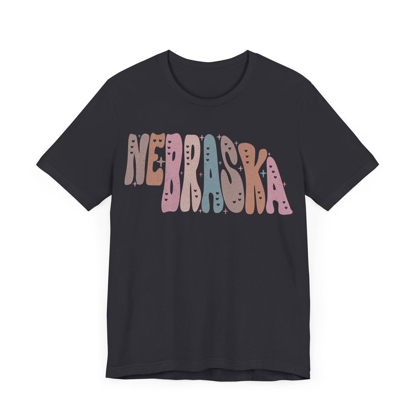 Nebraska State Tee Unisex Jersey Short Sleeve Tee