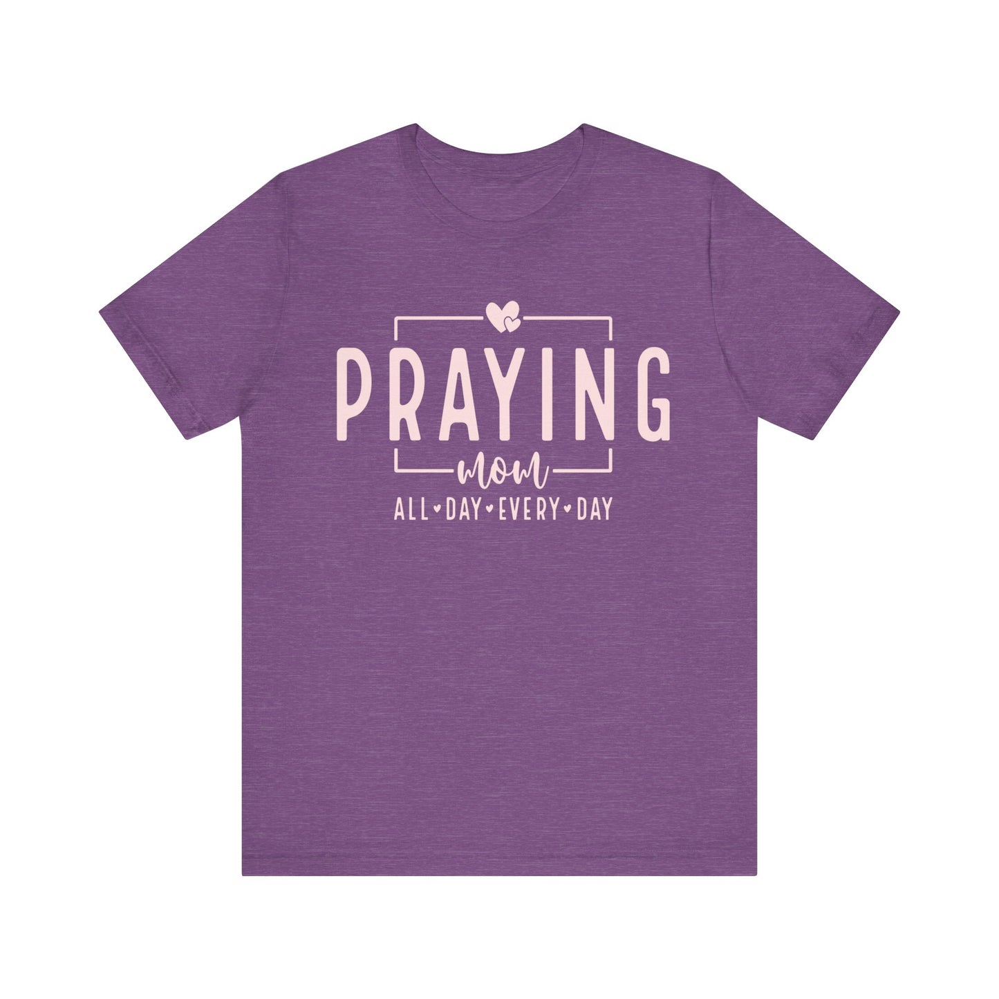 Praying Mom Unisex Jersey Short Sleeve Tee