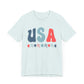 USA Stars Unisex Jersey Short Sleeve Tee