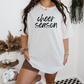 Cheer Season- Black Text Tee