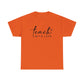 Teach With Love (2) Unisex Heavy Cotton Tee