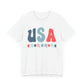 USA Stars Unisex Jersey Short Sleeve Tee