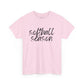 Softball Season- Black Text Tee