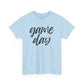 Game Day- Black Text Script Tee