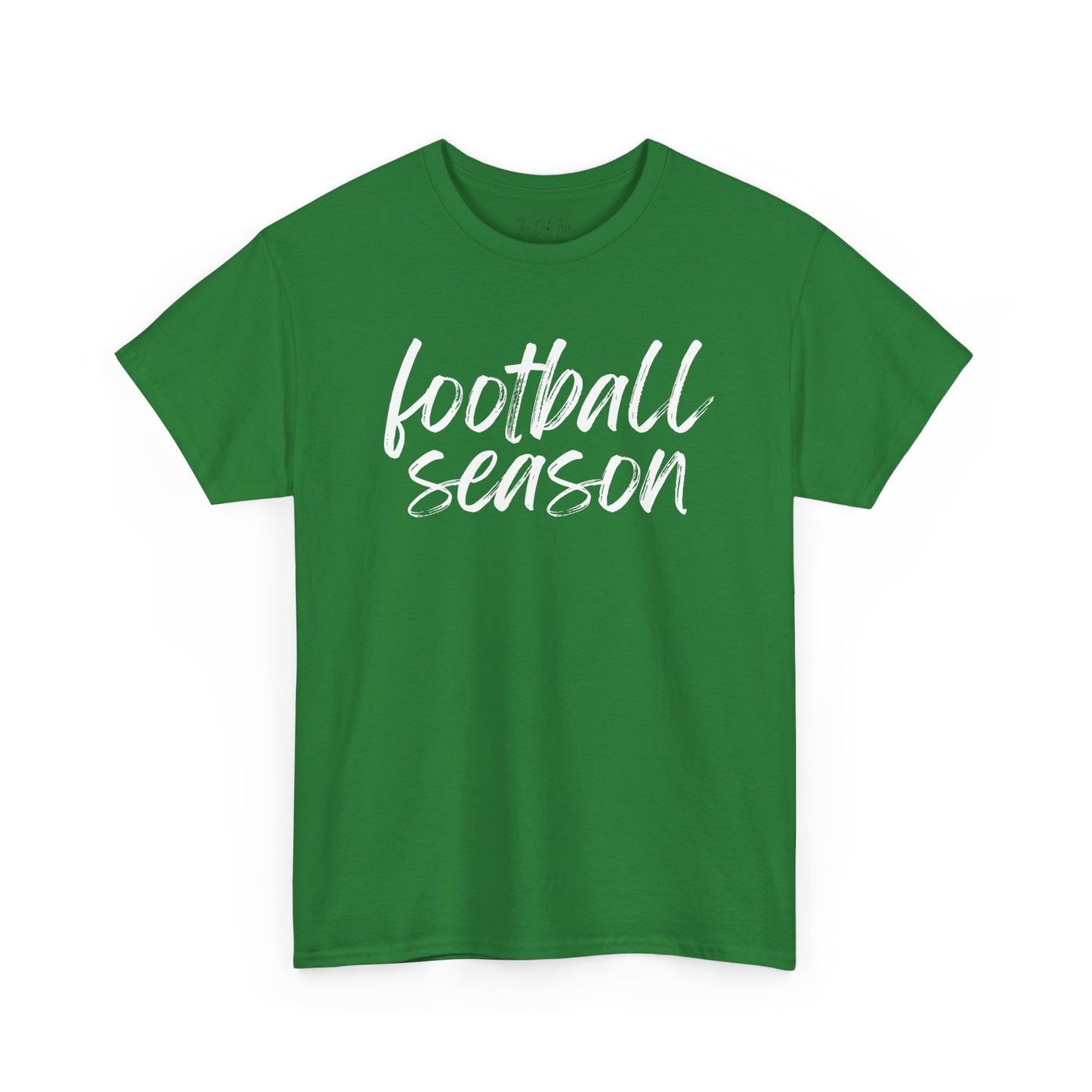 Football Season- White Text Tee