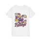 Youth Tee Bloom- Carroll Bulldogs Floral   — Purple & Gold School Spirit Shirt
